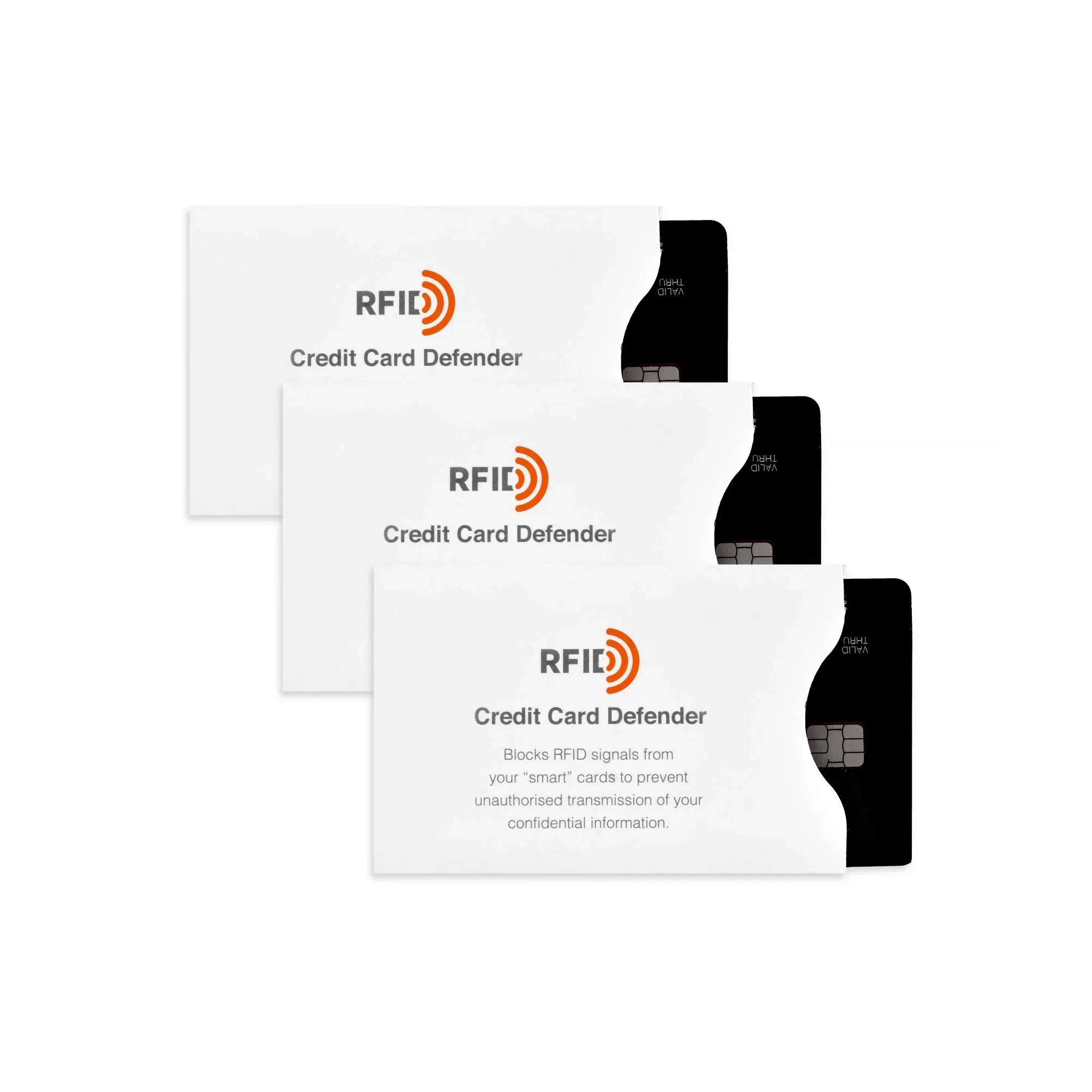 3 Pcs RFID Card Sleeve